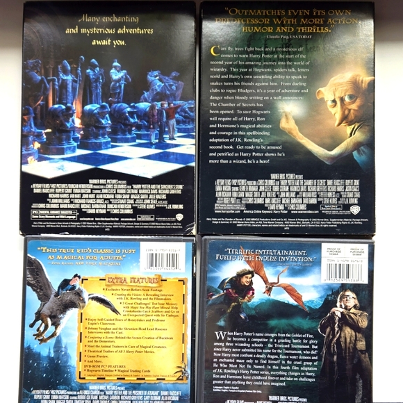 Harry Potter Movies 1-4 DVDs - Picture 3 of 5